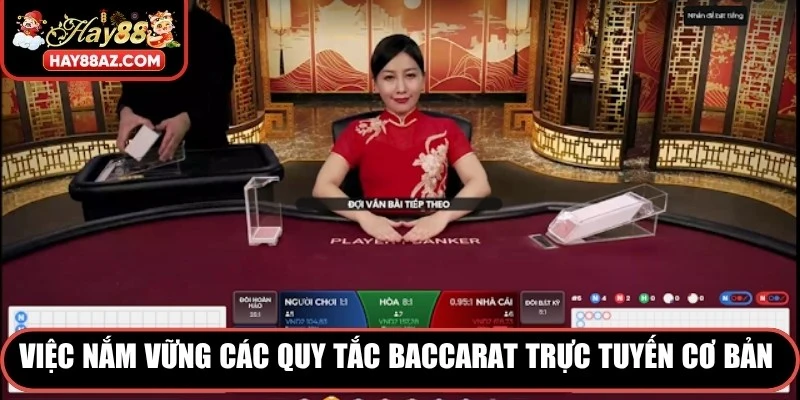 Việc nắm vững các quy tắc Baccarat trực tuyến cơ bản là điều kiện bắt buộc 