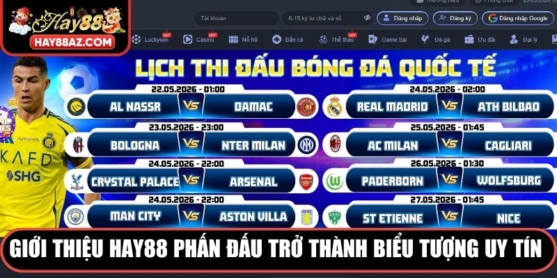 Giới thiệu HAY88 phấn đấu trở thành biểu tượng uy tín hàng đầu 