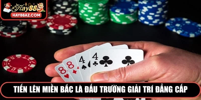 Tiến lên miền Bắc là đấu trường giải trí đẳng cấp